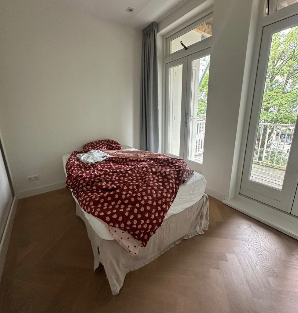 Bed 120x200, Ophalen, Overige materialen, Beige, Twijfelaar