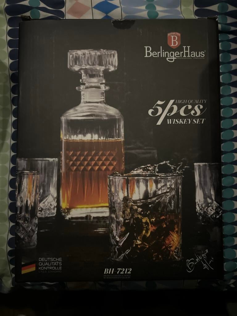 Berlinger Haus 5-delige Whiskey Set - BH-7212 nieuw in doos, Ophalen of Verzenden, Nieuw