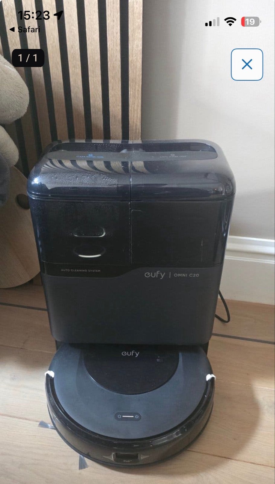 Eufy Omni C20 Robot Stofzuiger en Dweil, Overige merken, Gebruikt, Ophalen of Verzenden, Robotstofzuiger