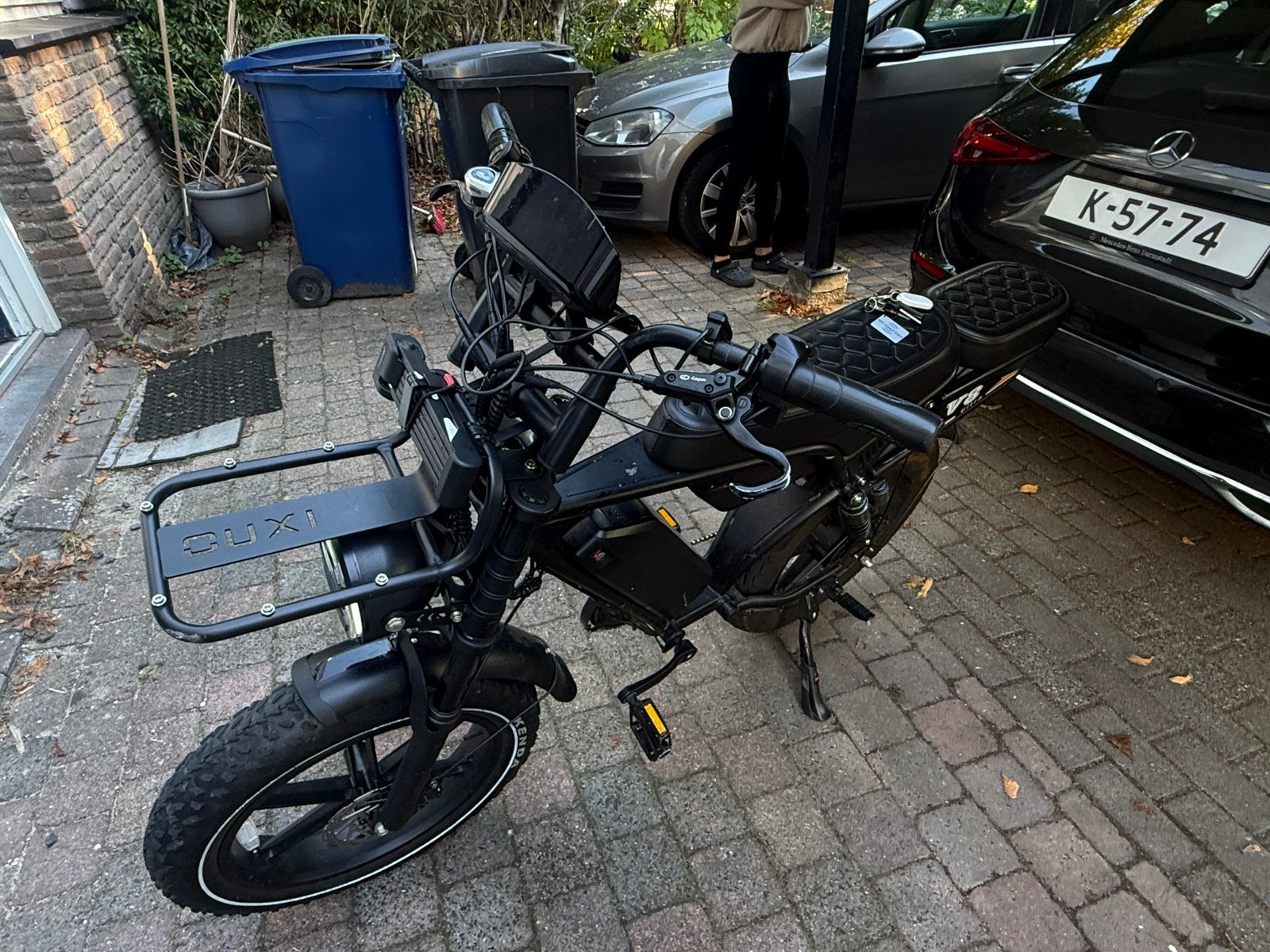 Fatbike v8 ultra Max 6 maanden oud 2000km 650 euro, Fietsen en Brommers, Ophalen, Zo goed als nieuw, Overige typen