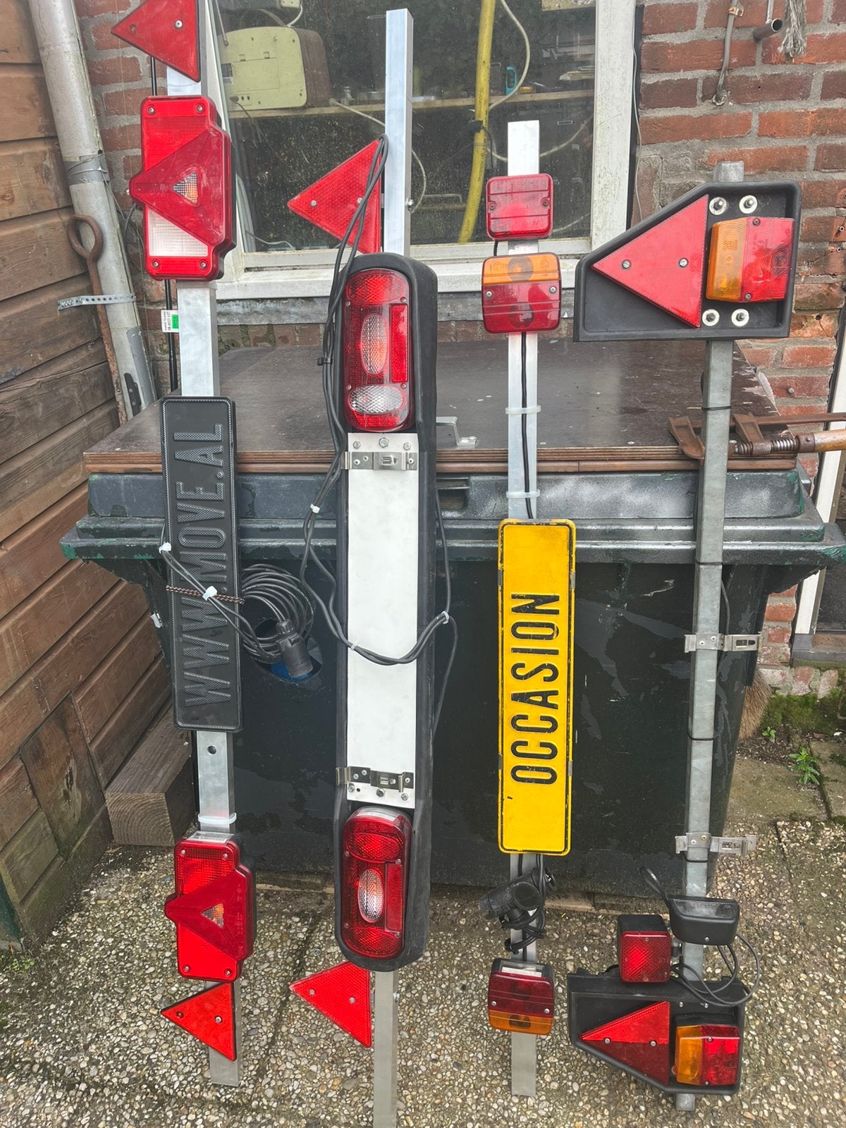 4. X LICHTBALK VOOR TRAILER AANHANGER vanaf 45 euro, Auto diversen, Ophalen, Zo goed als nieuw, Dakdrager