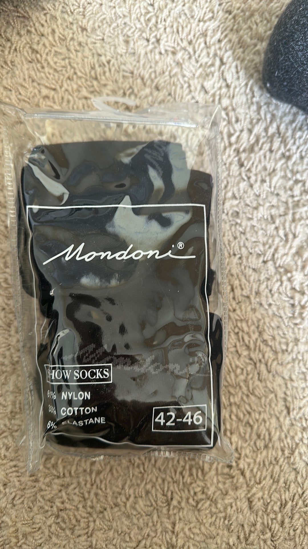 Nieuw 3 paar mondoni paardrijsokken 42-46, Ophalen, Nieuw, Schoeisel