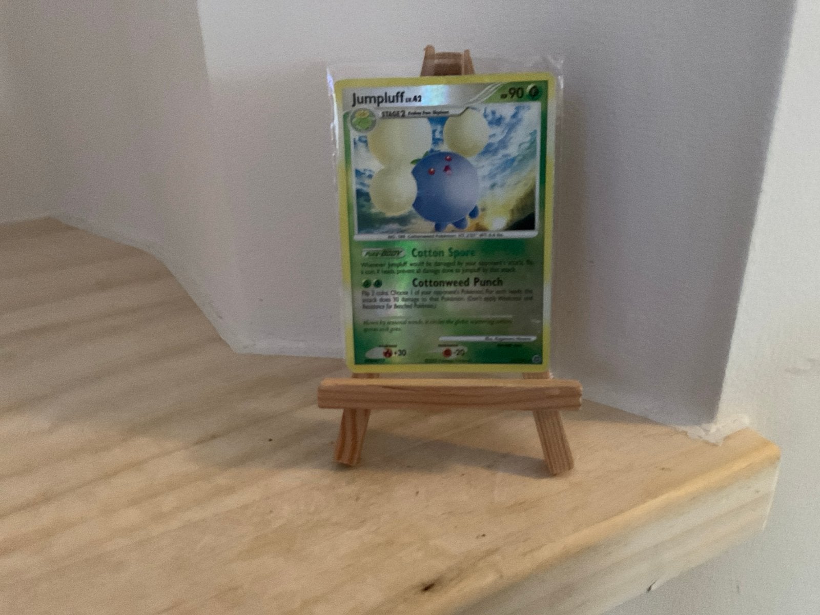 Jumpluff Reverse Holo Rare Pokémon Kaart (Good/Excellent), Ophalen of Verzenden, Zo goed als nieuw, Losse kaart, Foil