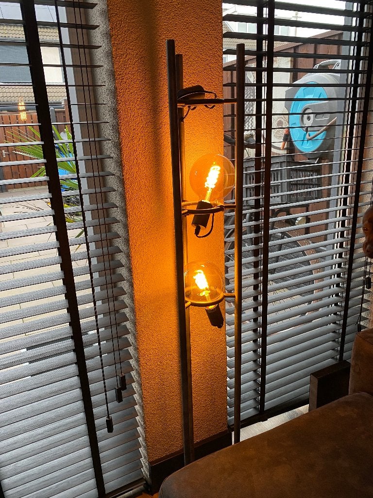 Staande lamp, Ophalen, Gebruikt, Metaal, 150 tot 200 cm