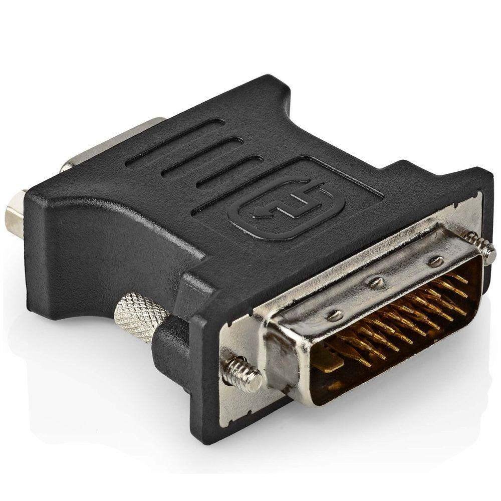 VGA naar DVI Verloopstekker – analoog, zwart, Ophalen of Verzenden, Nieuw, Minder dan 2 meter, HDMI-kabel