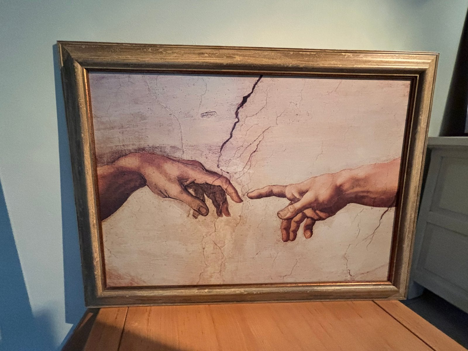 Mooi print van Michelangelo, Ophalen, Paneel, Klassiek, Print