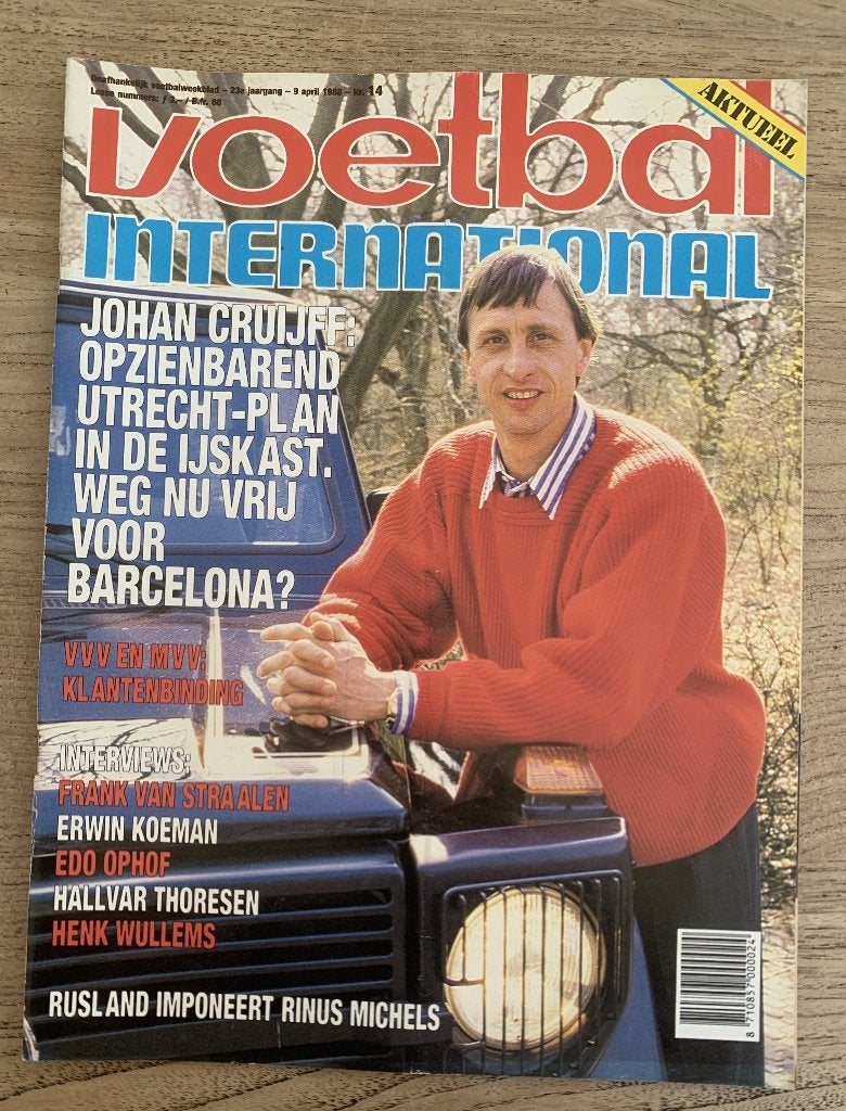 Voetbal International VI Div. tijdschriften uit 1988 / €1,50, Verzamelen, Sportartikelen en Voetbal, Ophalen of Verzenden, Zo goed als nieuw