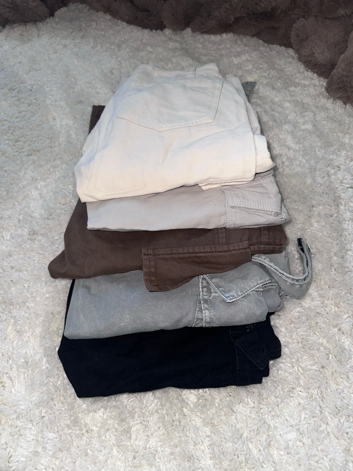 Grote stapel broeken: Bershka, Stradivarius, Zara (7 stuks), Ophalen of Verzenden, Gedragen, Maat 34 (XS) of kleiner, Lang