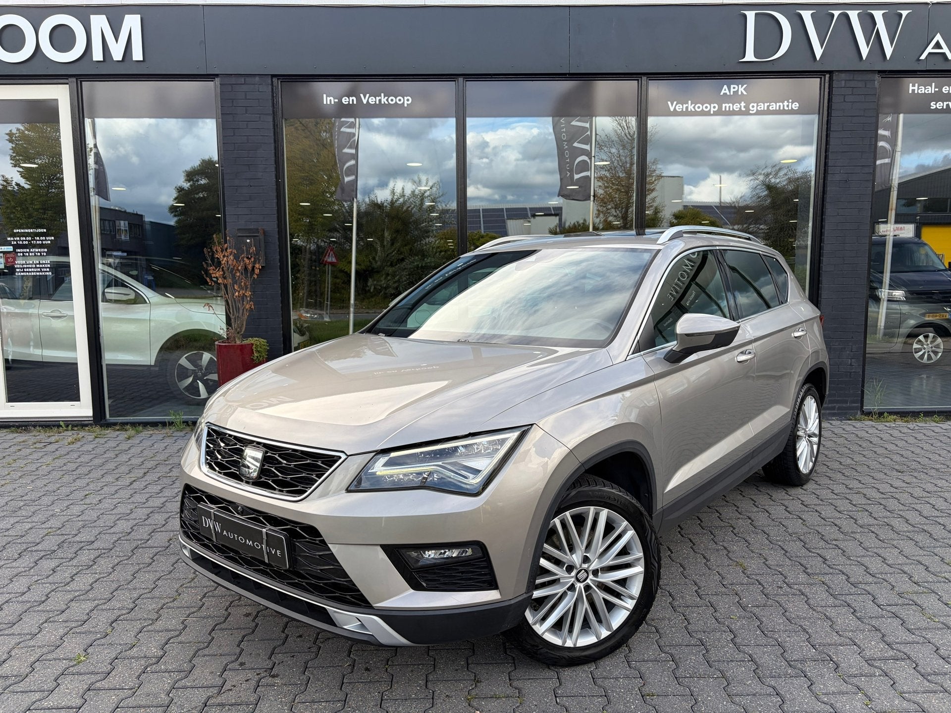 Seat Ateca 1.4 EcoTSI Xcellence, Panorama dak, Auto's, Voorwielaandrijving, 4 cilinders, Ateca, Origineel Nederlands