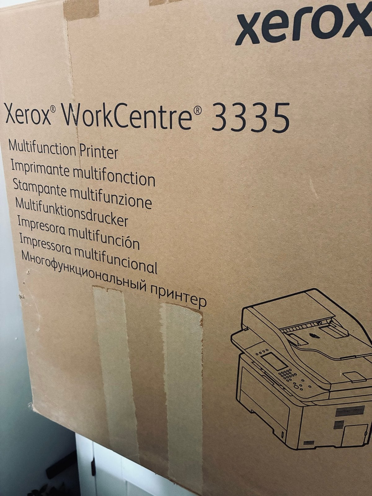 Xerox WorkCentre 3335 Multifunctionele Printer, Ophalen, Faxen, All-in-one, Zo goed als nieuw