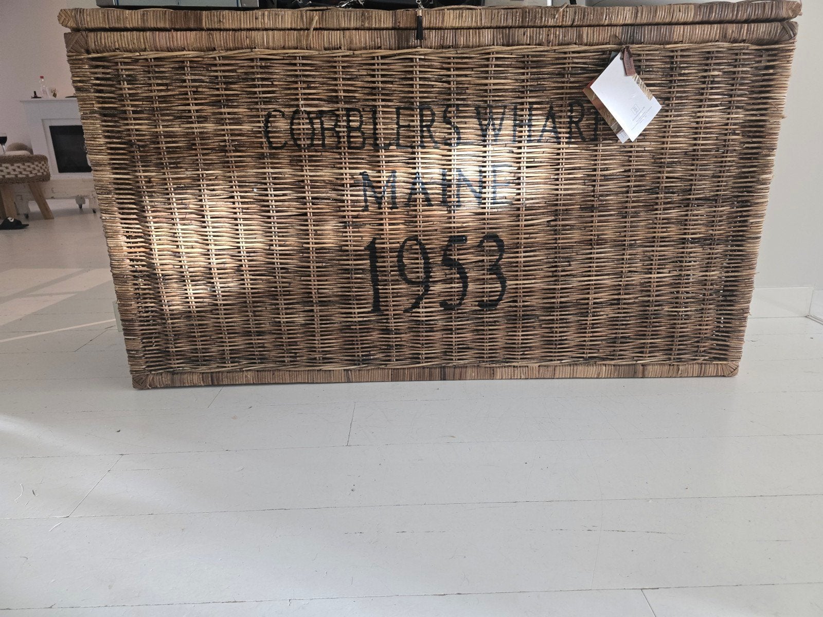 Riviera Maison Cobblers Warf Main Trunk! XXL!, Huis en Inrichting, Kasten | Dressoirs, Ophalen of Verzenden