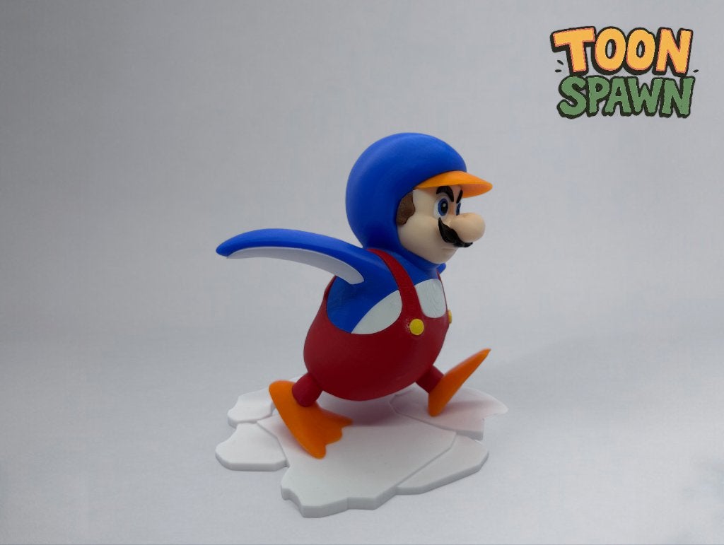 Mario Penguin – 18,5 cm – Super Mario Figuur, Ophalen of Verzenden, Nieuw, Overige typen