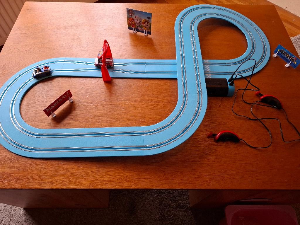 Carrera FIRST racebaan van Paw Patrol met Chase en Marshall, Racebaan, Zelf te bouwen, Carrera, Ophalen of Verzenden