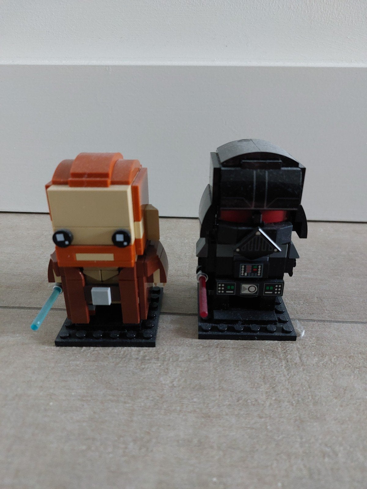 Lego Star Wars Brickheadz 40547 Obi-Wan Kenobi & Darth Vader, Ophalen of Verzenden, Zo goed als nieuw