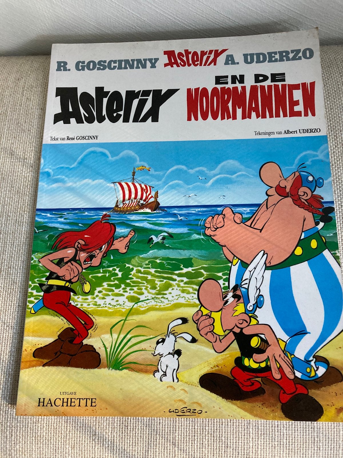 Stripboek asterix en de noormannen, Eén stripboek, Ophalen of Verzenden, Gelezen