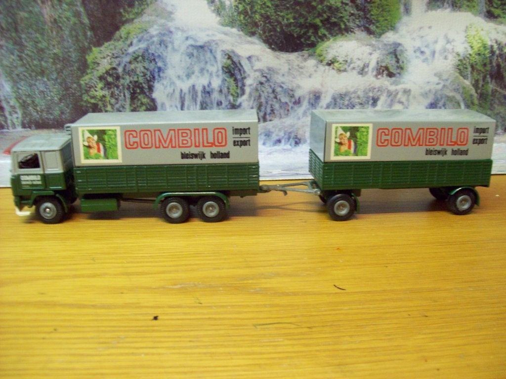 Tekno - Volvo F 1225 - huif/combi -  Combilo - Bleiswijk, Hobby en Vrije tijd, Ophalen of Verzenden, Zo goed als nieuw, Bus of Vrachtwagen