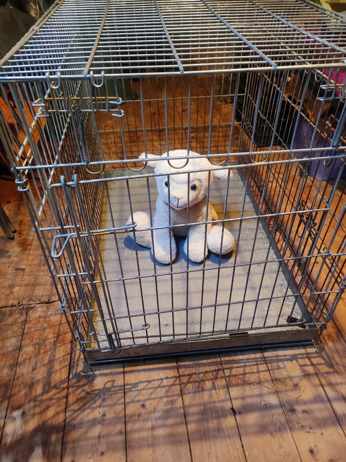 grote bench, Dieren en Toebehoren, Ophalen, Zo goed als nieuw, 75 tot 110 cm, 65 tot 100 cm
