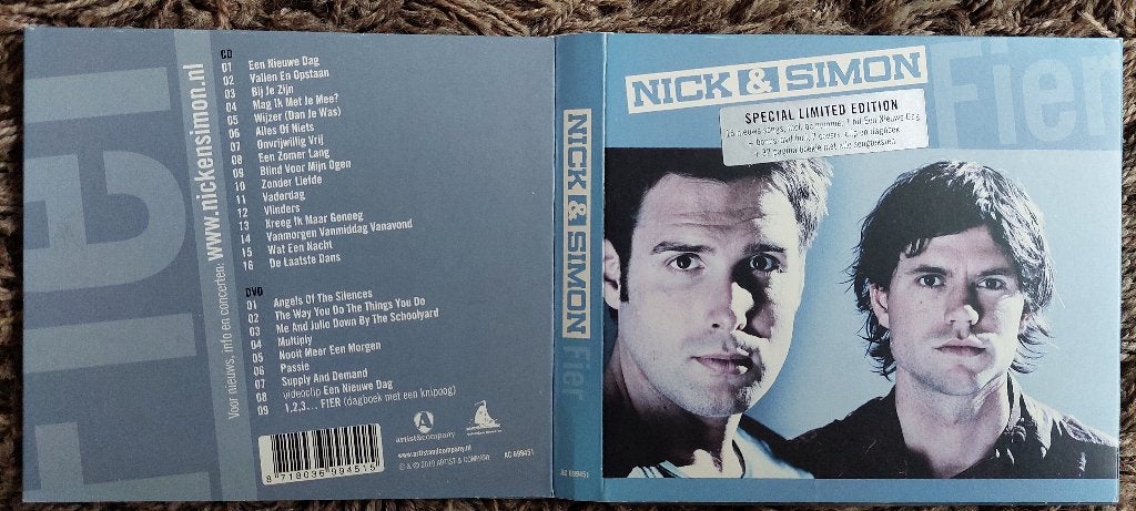 cd's Nick & Simon, Ophalen of Verzenden, Zo goed als nieuw