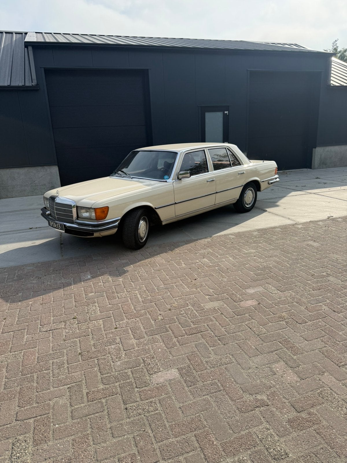 Mercedes-benz 450SE w116, Auto's, Oldtimers, Particulier, Benzine, Sedan, Automaat, Geïmporteerd, Wit, Ophalen