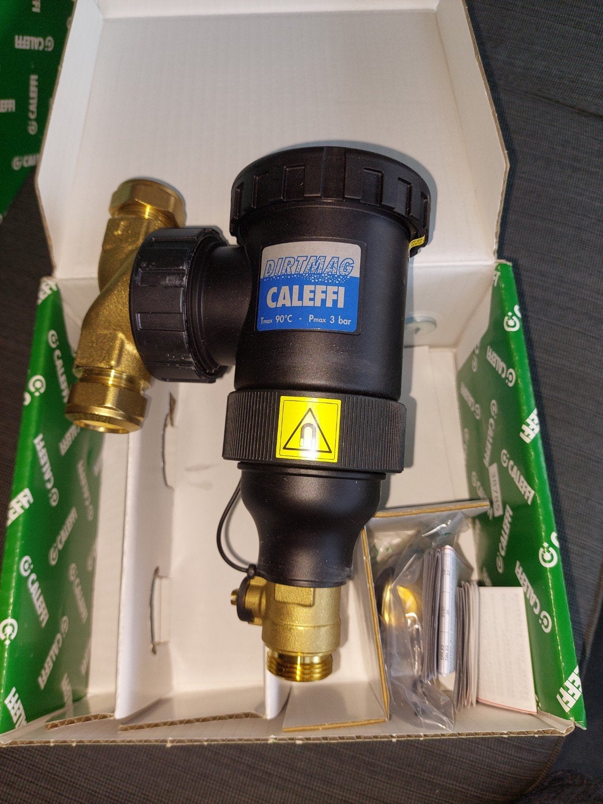 Caleffi vuilafscheider DIRT MAG 545302 Ø 22, Doe-het-zelf en Verbouw, Ophalen of Verzenden, Nieuw, Overige typen