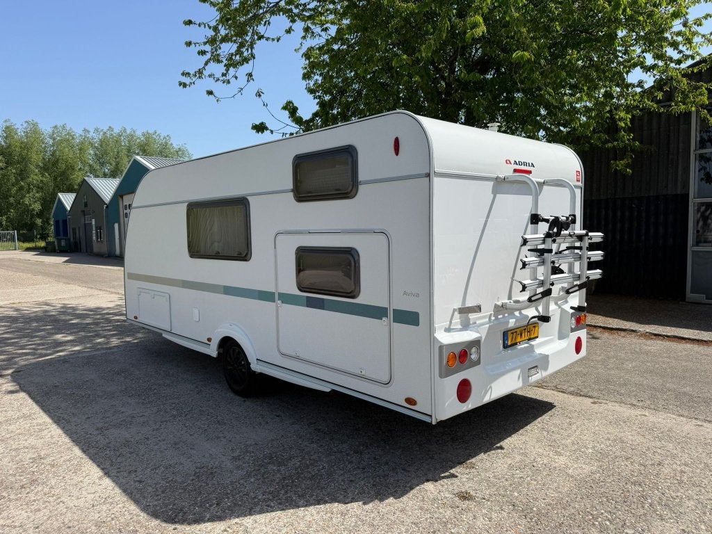 Adria Aviva 522 PT, 6 Ps. ZGAN Stapelbed Zakluifel 21950,- !, Standaardzit, Calandstraat 17 - 3316 EA Dordrecht, Bedrijf, Schokbreker