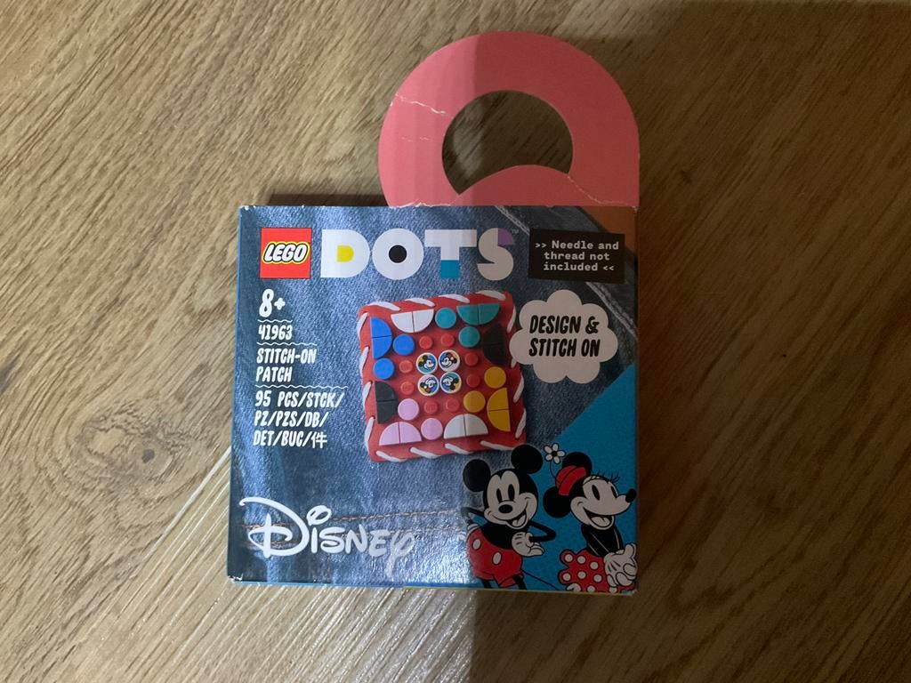 Lego Dots Disney 41963, Stitch on patch, nieuw!, Lego, Nieuw, Ophalen of Verzenden, Disney