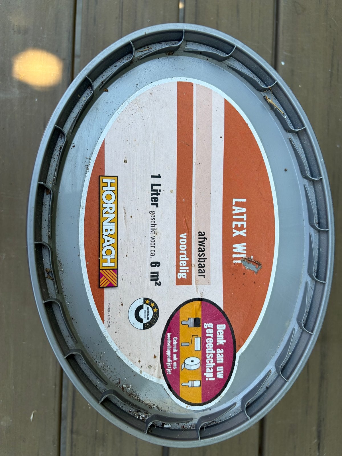 HORNBACH Latex Wit Muurverf - 2,5 Liter, Ophalen, Wit, Nieuw, Verf