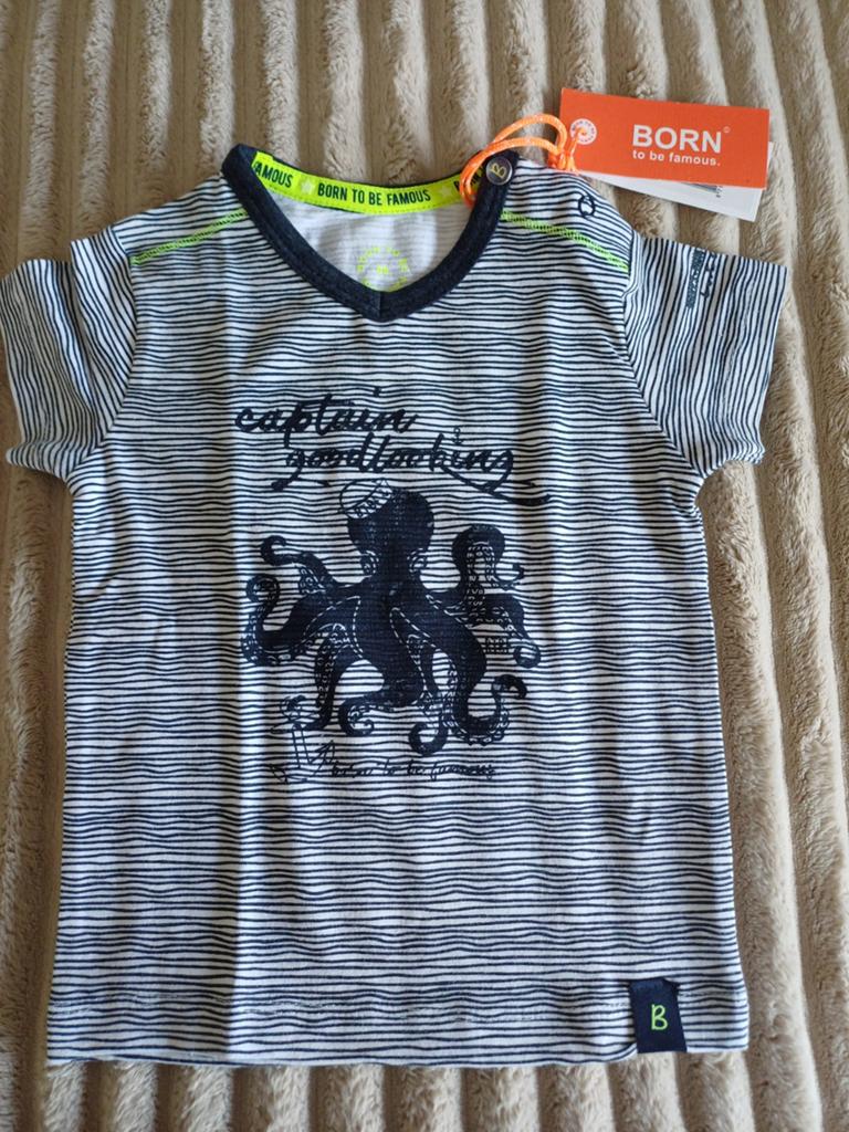 Born to be famous shirt maat 68 nieuw, Kinderen en Baby's, Babykleding | Maat 68, Nieuw, Ophalen of Verzenden, Born to be famous
