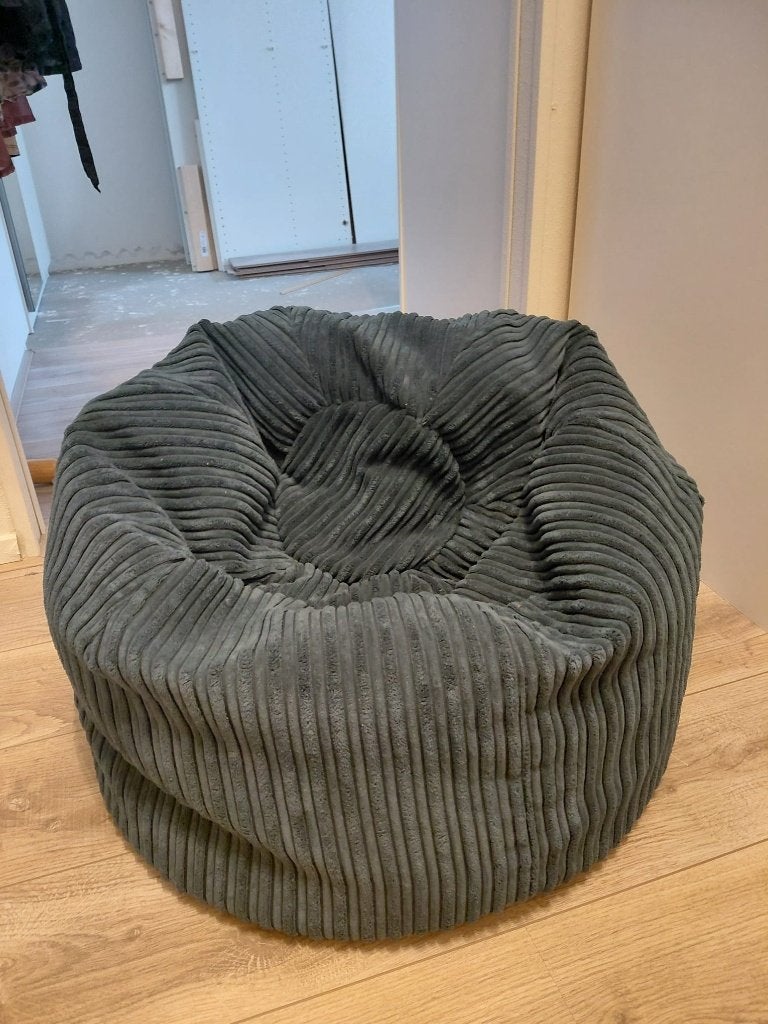 Lounge Pug / Big Bertha kinderzitzak corduroy marineblauw, Ophalen, Gebruikt, Blauw, Zitzak
