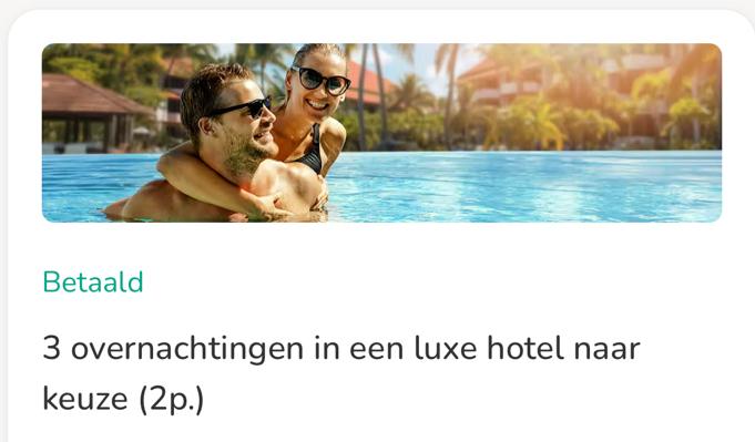 3 overnachtingen voor 2 personen in 3- of 4-sterrenhotel, Tickets en Kaartjes, Kortingen en Cadeaubonnen, Twee personen, Cadeaubon