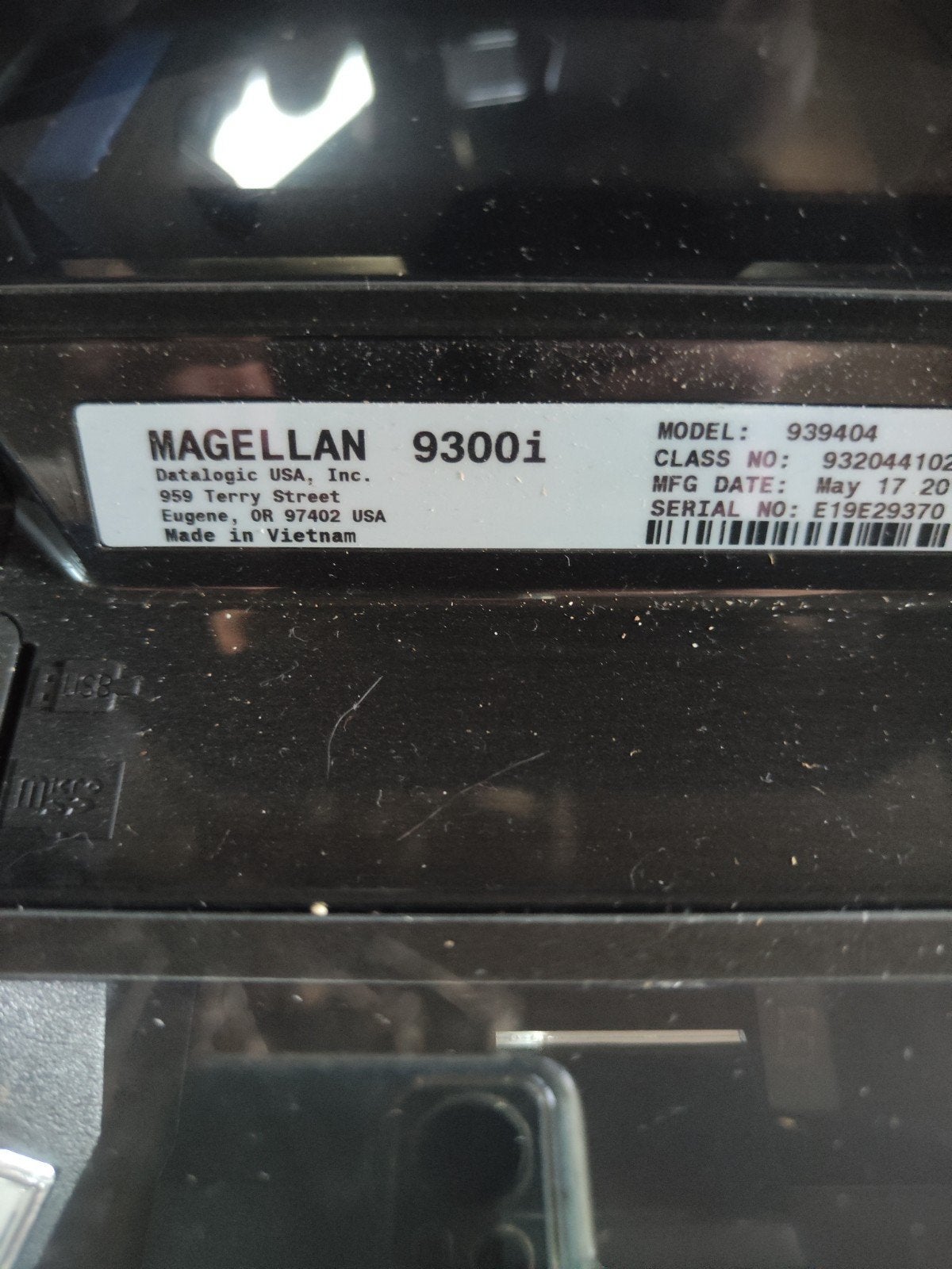 Datalogic Magellan 9300i Barcodescanner - Zo goed als nieuw, Ophalen of Verzenden, Zo goed als nieuw, Barcodescanner, Datalogic