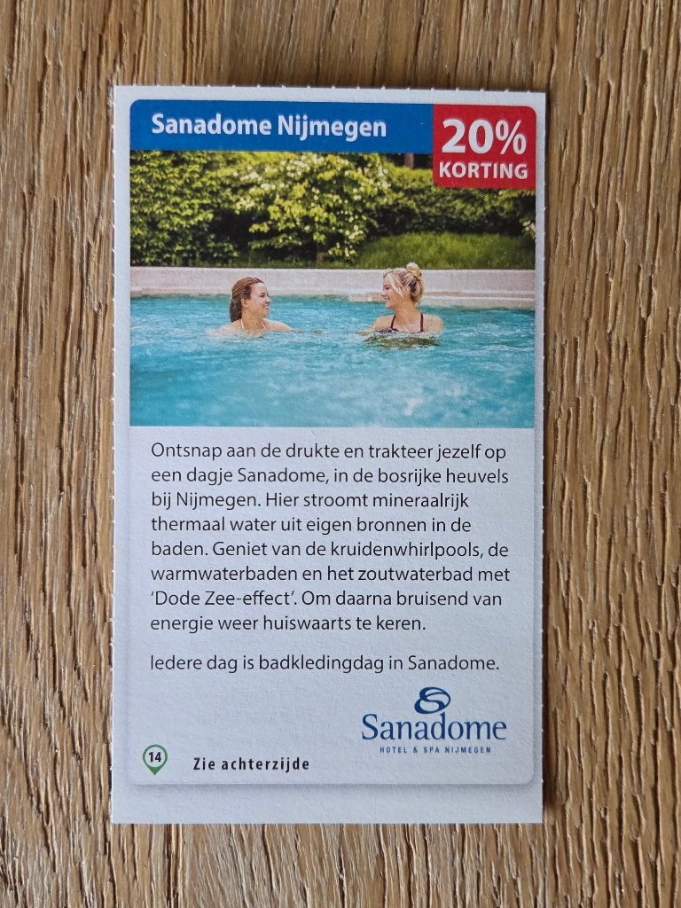 Verschillende Sauna 50% kortingsbonnen (2027), Drie personen of meer, Kortingsbon, Spa of Sauna