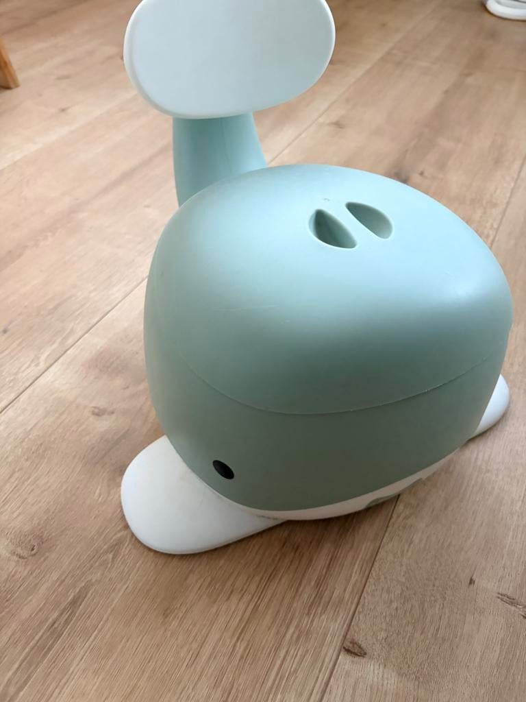 Potje walvis aquamarijn, Ophalen, Gebruikt