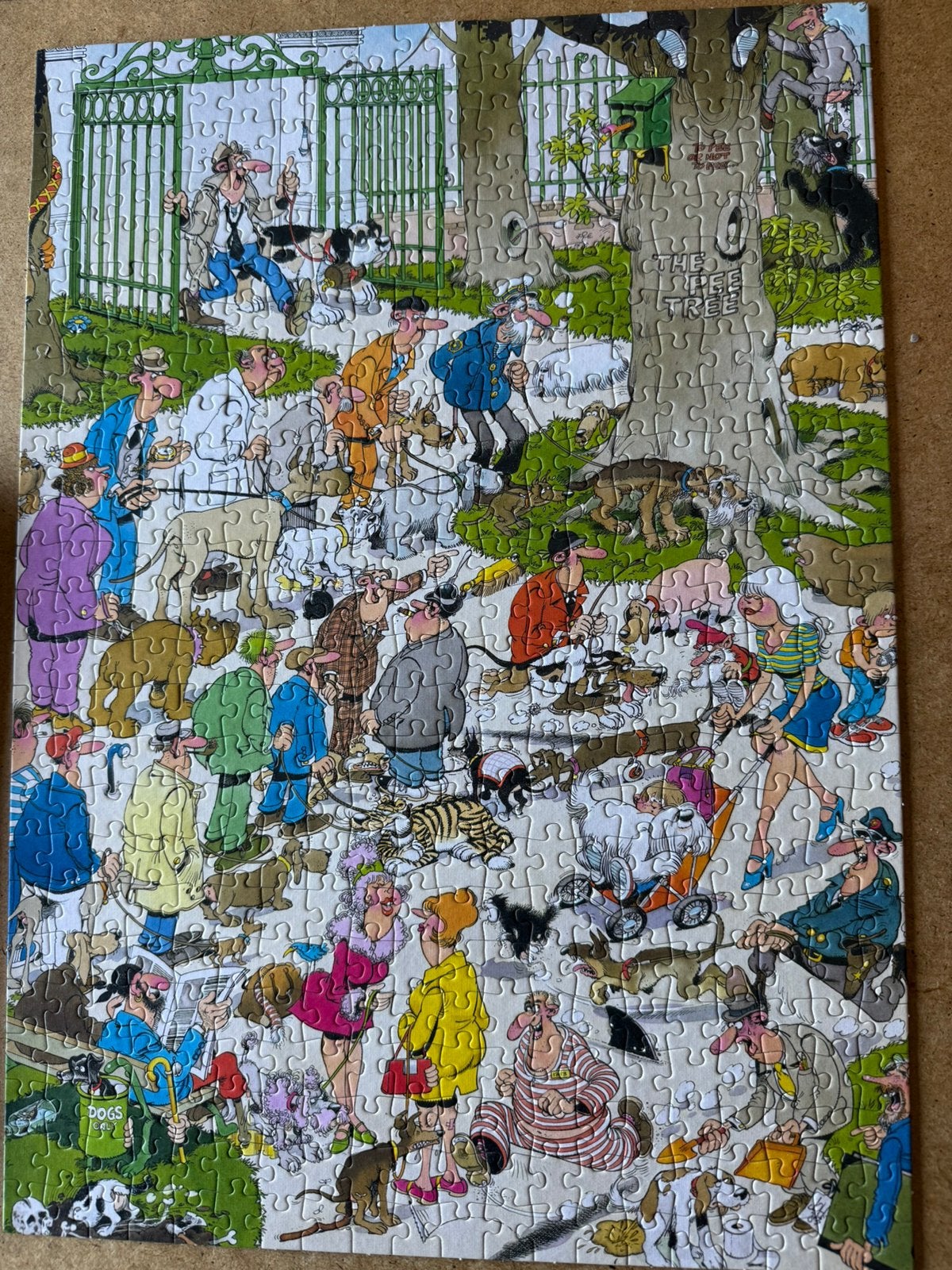 JVH 500 stukjes Pee tree, Ophalen of Verzenden, 500 t/m 1500 stukjes, Zo goed als nieuw