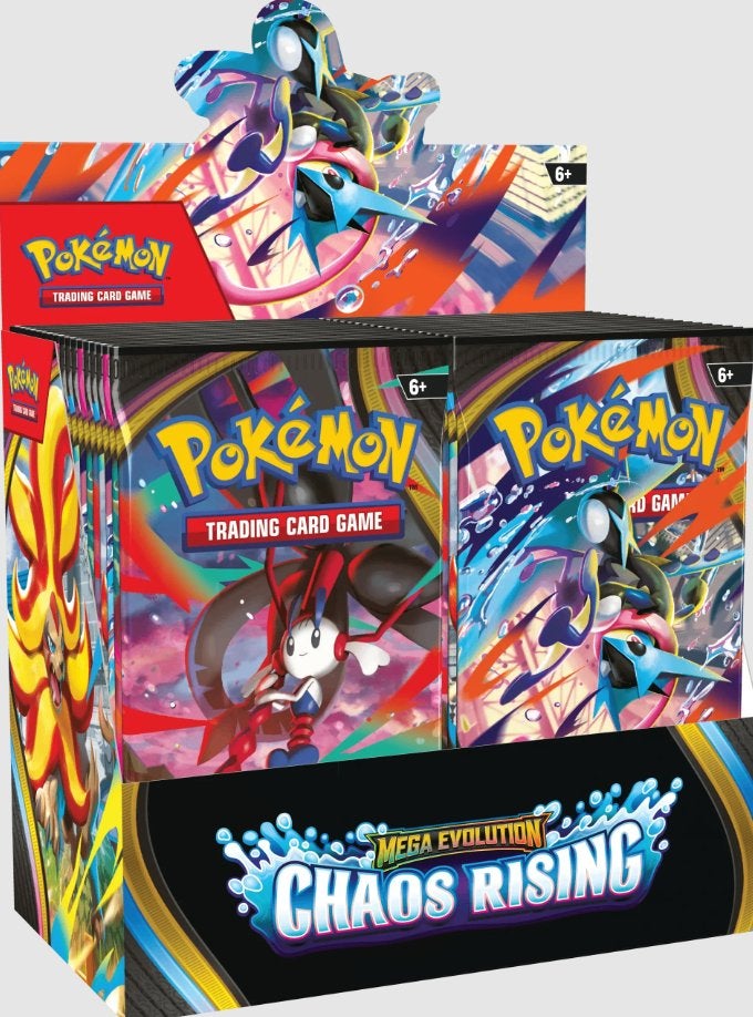 Pokemon Chaos Rising Booster Box - Sealed, Hobby en Vrije tijd, Verzamelkaartspellen | Pokémon, Ophalen of Verzenden, Nieuw, Boosterbox