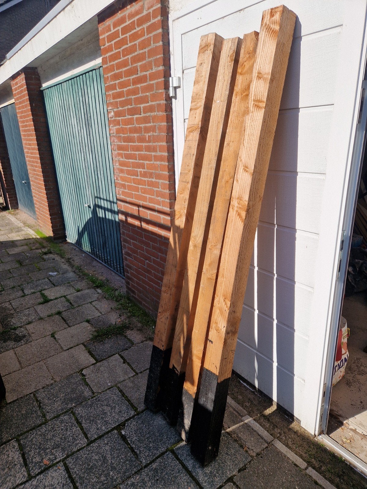 Douglas hout paalen, Ophalen, Nieuw, 250 cm of meer, Palen