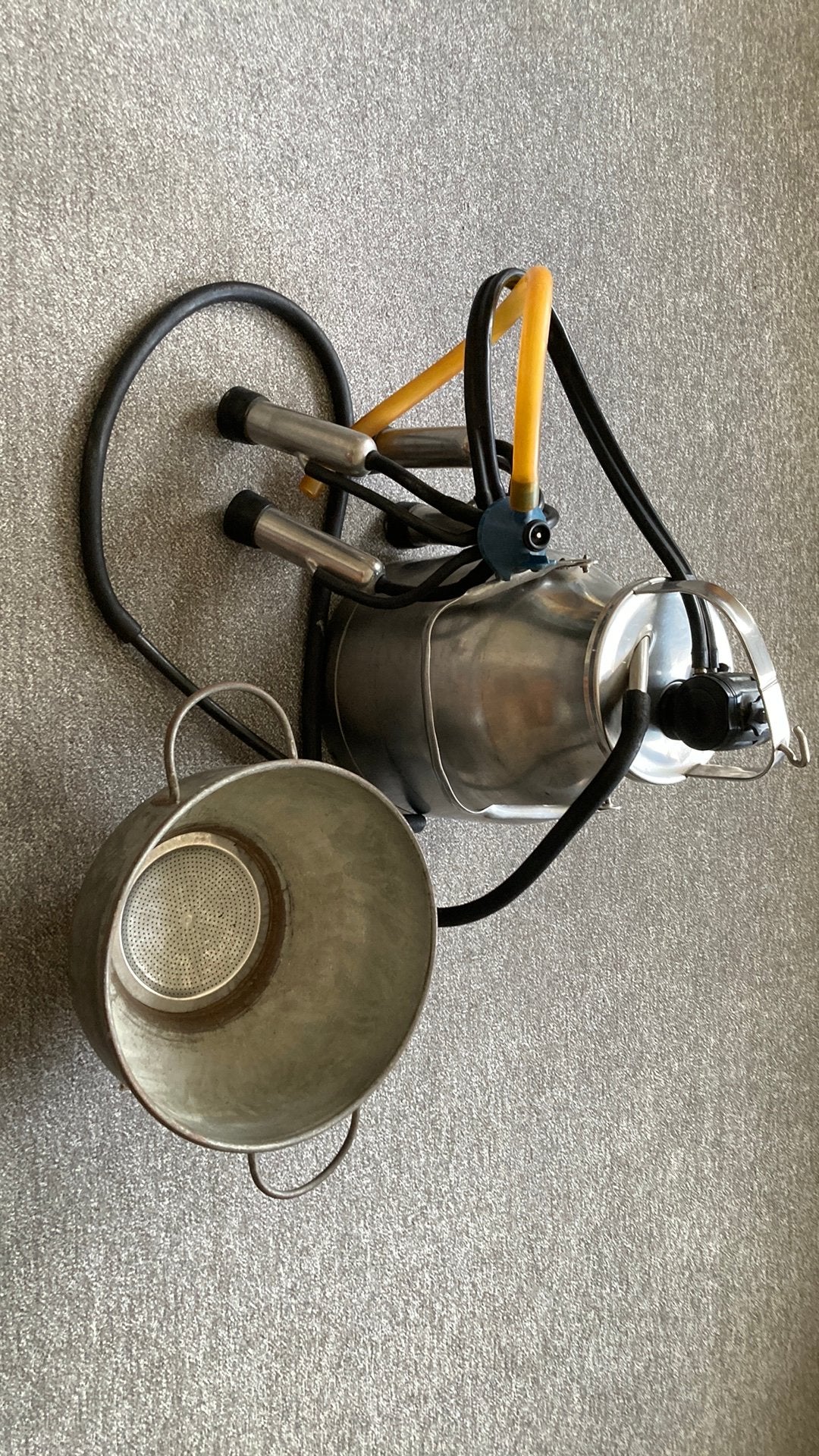 Melk machine / teems retro kompleet, Ophalen of Verzenden, Huis en Inrichting