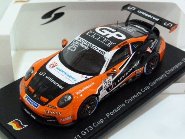 Spark Porsche 911 GT3 Cup Larry ten Voorde 2021 1:43 SG813, Hobby en Vrije tijd, Ophalen of Verzenden, Nieuw, Auto, Overige merken
