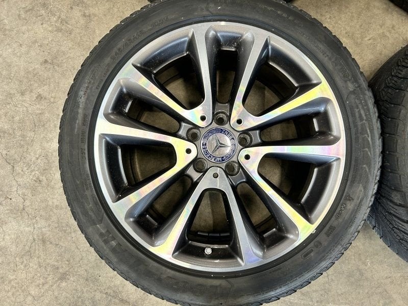 18 inch originele velgen + winterbanden MB E klasse Vito, 18 inch, -, -, Banden en Velgen