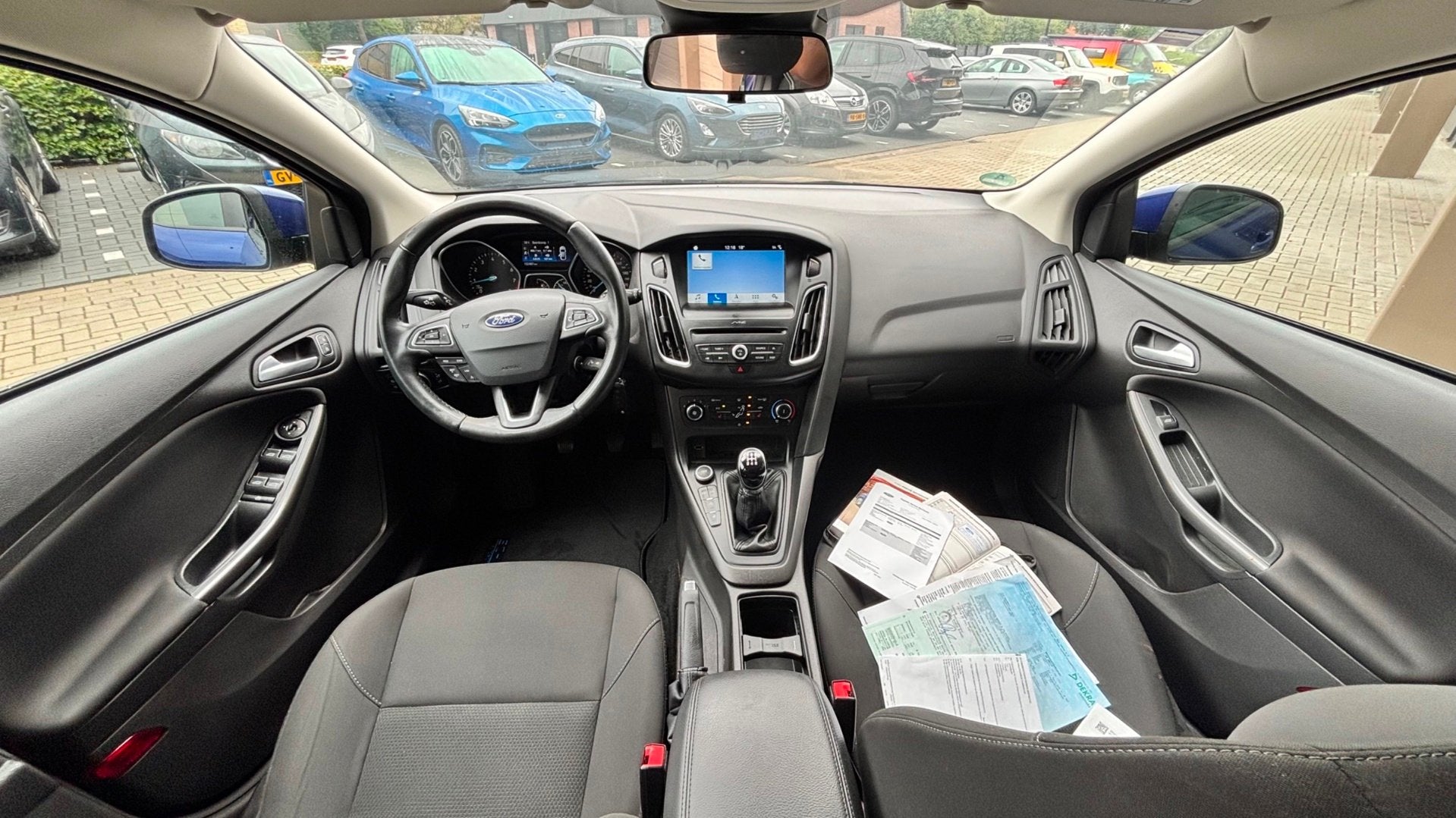 Ford Focus 100pk Edition CARPLAY | STOEL + STUURVERWARMING |, Stof, Gebruikt, Zwart, USB