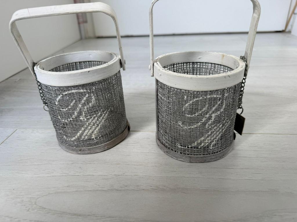 Riviera Maison waxinelichtjes, Ophalen of Verzenden, Zo goed als nieuw, Overige materialen, Minder dan 25 cm