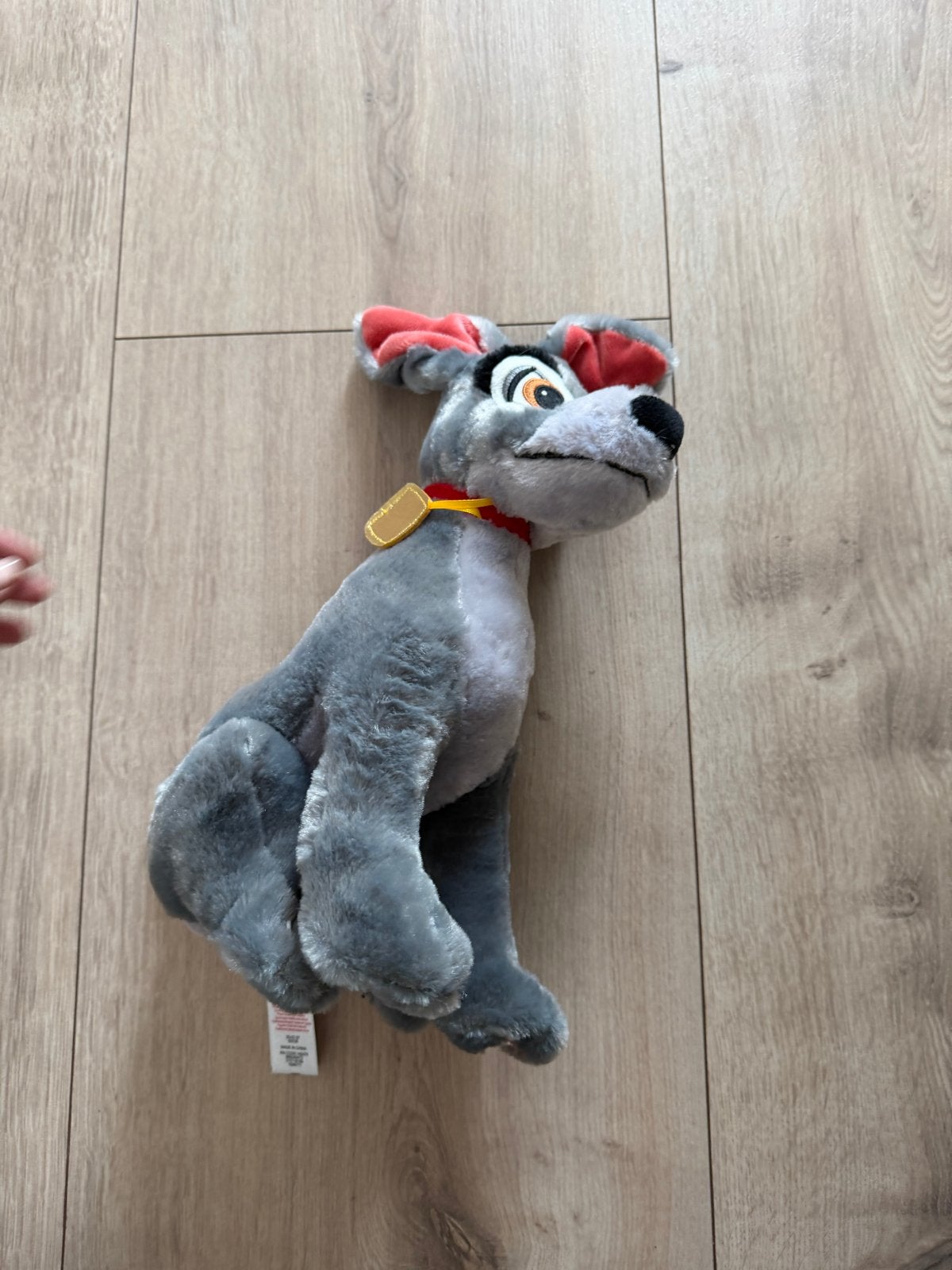 Disney Lady en de Vagebond Vagebond knuffel Primark, Grijs, Zo goed als nieuw, Middelgroot (20 tot 80 cm), Primark
