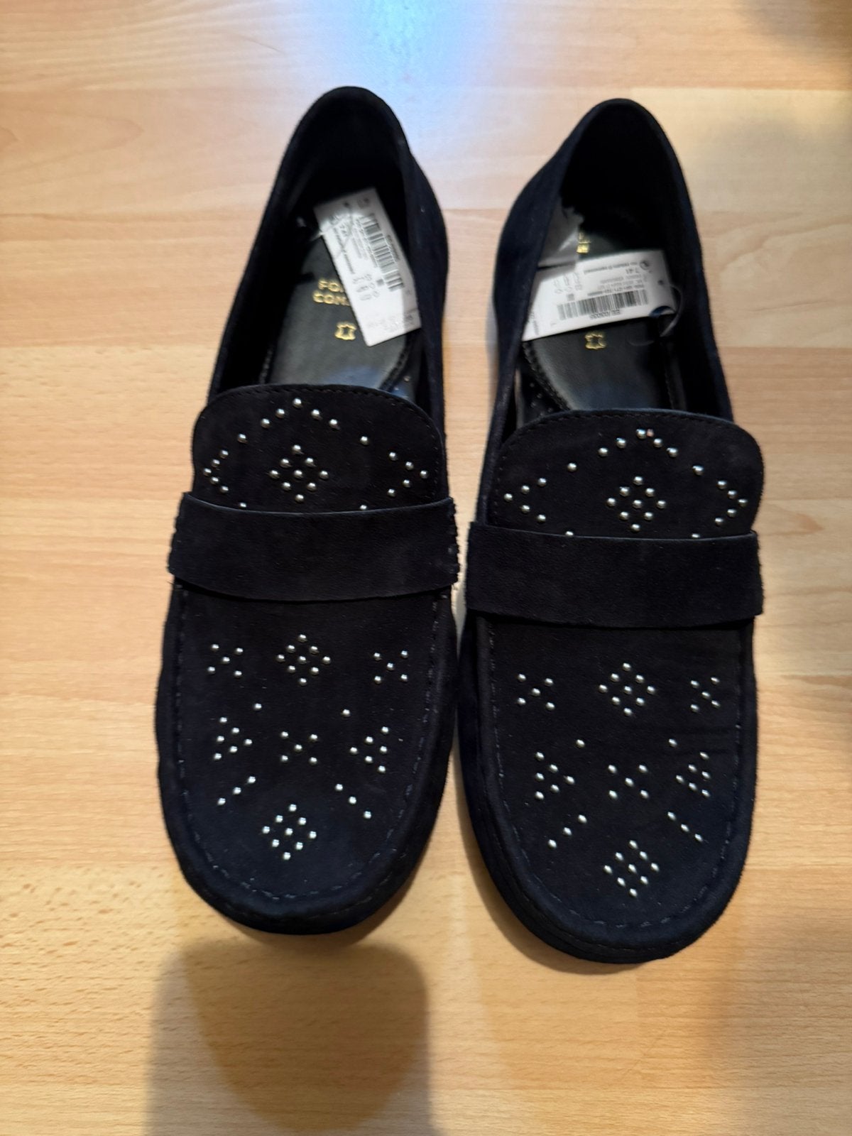 Next instappers loafers zwart maat 41 nieuw schoenen studs, Ophalen of Verzenden, Nieuw, Zwart, Instappers