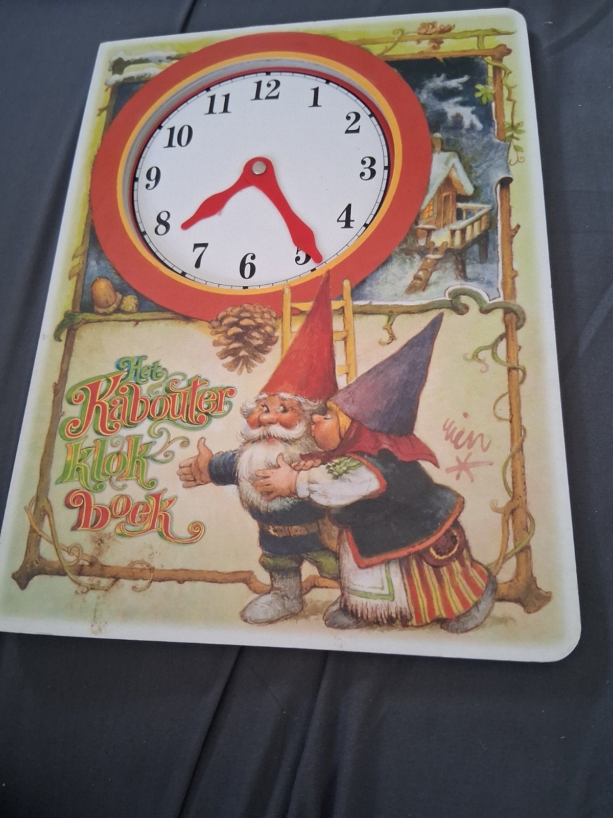 Het Kabouter Klok Boek - Leer klokkijken met kabouters, Boeken, Ophalen of Verzenden, Zo goed als nieuw, Onbekend, Sprookjes