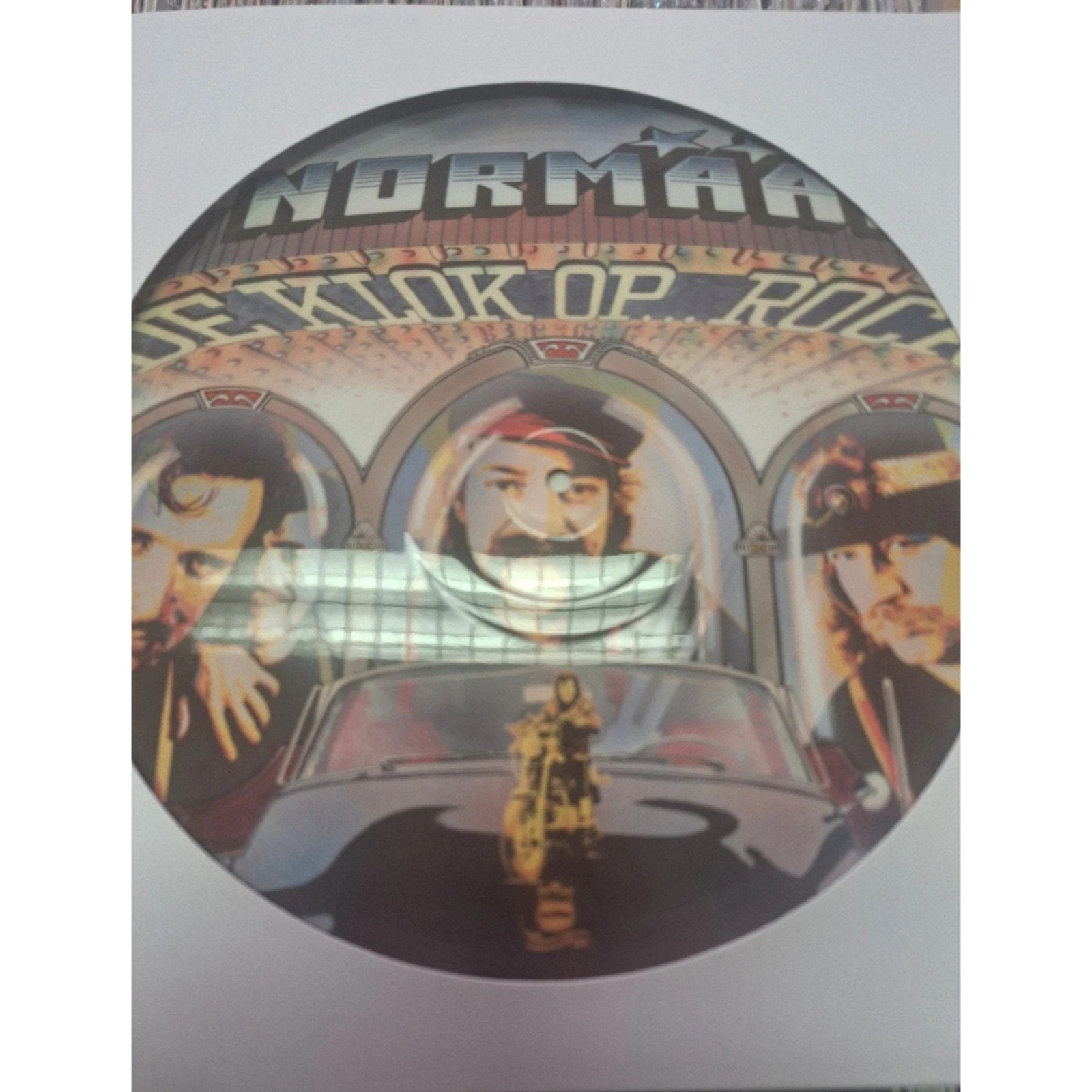 Normaal De klok op rock, 12" picture disc, Cd's en Dvd's, Vinyl Singles, Picture disc, Ophalen of Verzenden, Zo goed als nieuw