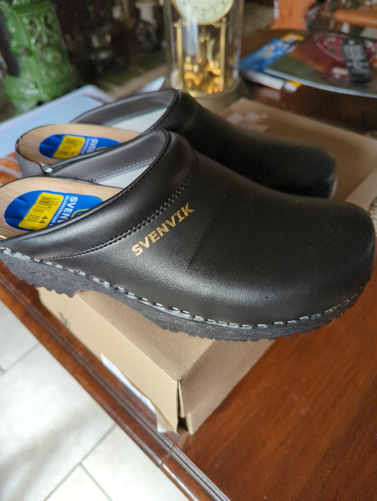 Zweedse klompen maat 44, Kleding | Heren, Schoenen, Klompen, Zwart, Nieuw, Svenvik