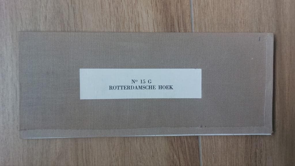 15G Rotterdamsche Hoek en Ijsselmeer Stafkaart uit 1973, Topografische Dienst Nederland, Ophalen of Verzenden, 1800 tot 2000, Nederland