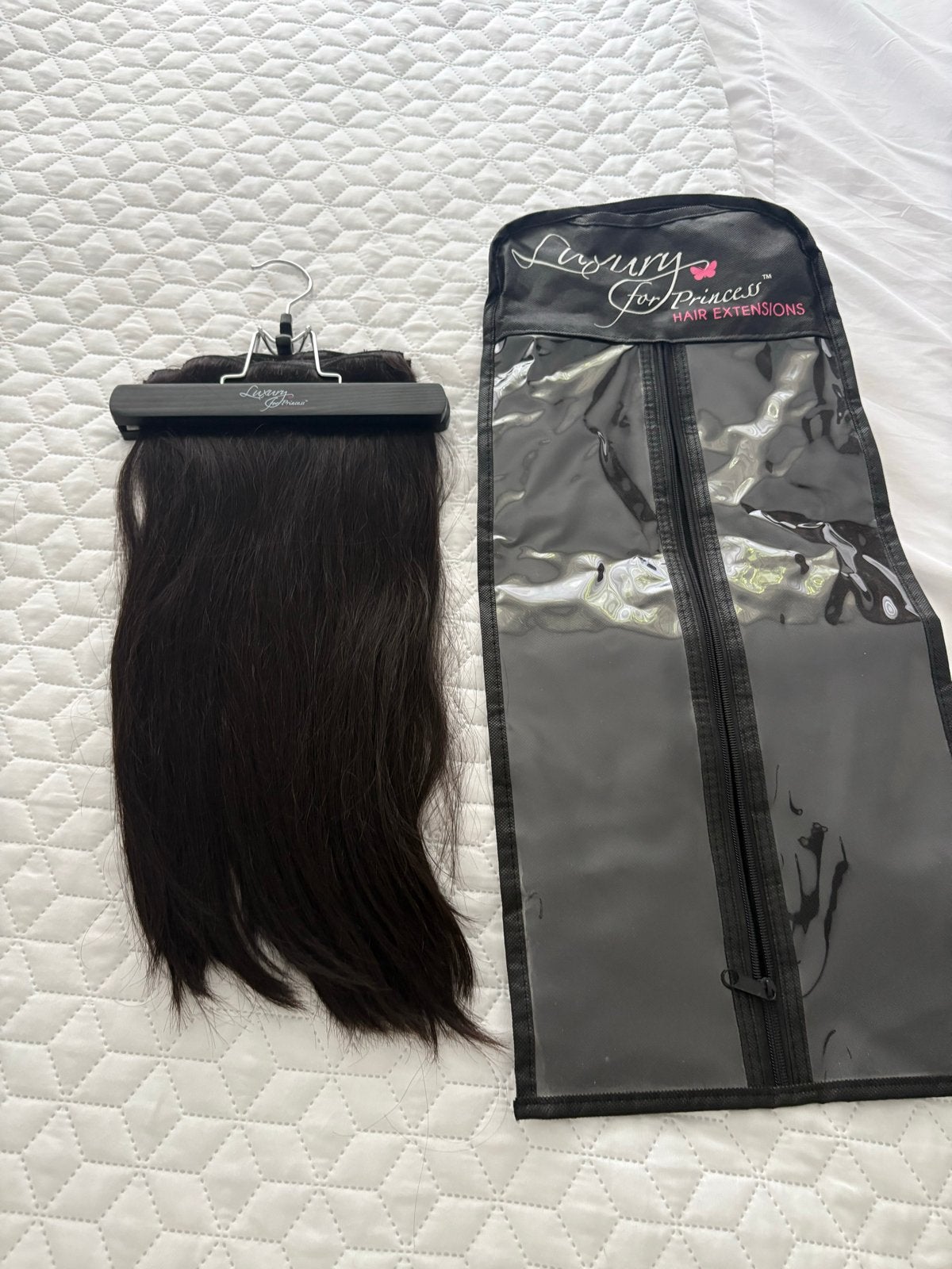 Luxury for Princess Hair Extensions - kleur 1B 160 gram, Sieraden, Tassen en Uiterlijk, Uiterlijk | Haarverzorging, Ophalen of Verzenden