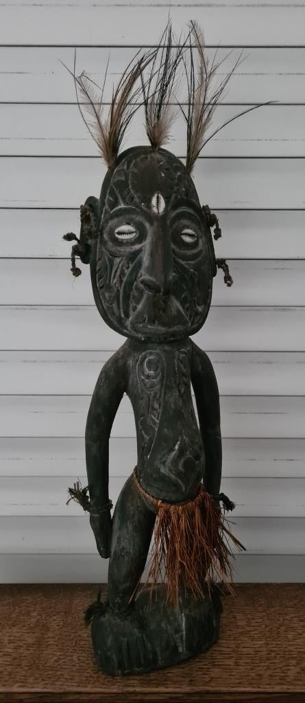 Sepik Spirit Object _ Oceanic Tribal Art _ Nieuw Guinea., Verzenden