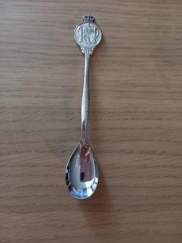 lepel kwf, Ophalen of Verzenden, Zo goed als nieuw, Rvs of Chroom, Los bestek